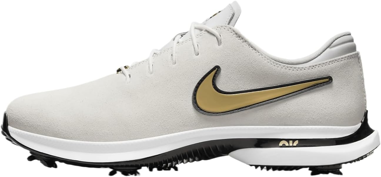 

Мужские кроссовки для гольфа Nike Air Zoom Victory Tour 3 NRG, White/Metallic Silver/Black/Metallic Gold