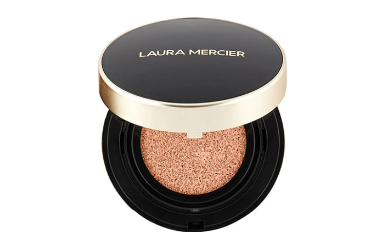 LauraMercier Flawless Shiny Diamond Air Cushion Foundation 15g LAURA MERCIER, #0w1 cream lvory — фото 3