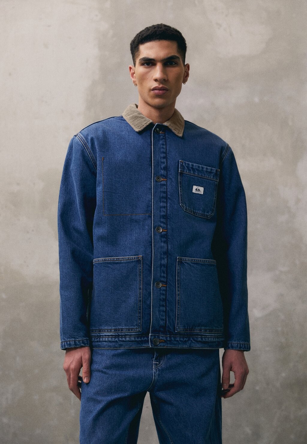 

Джинсовая куртка Quiksilver АХЛЕАН, цвет medium blue