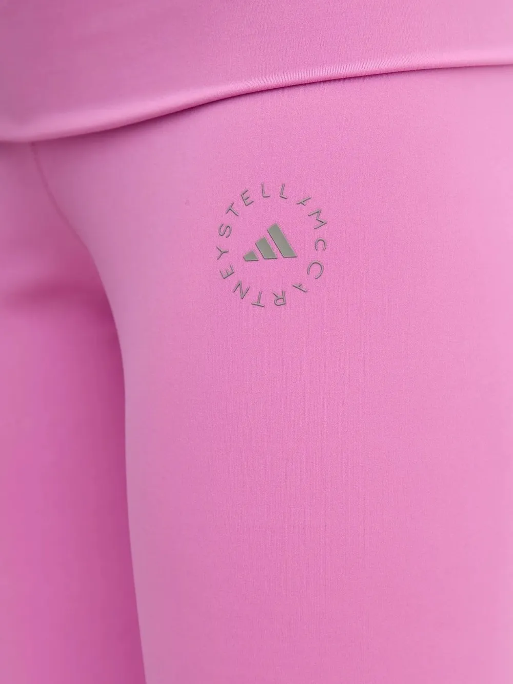 Леггинсы Truestrength с разрезом по подолу adidas by Stella McCartney, розовый — фото 3