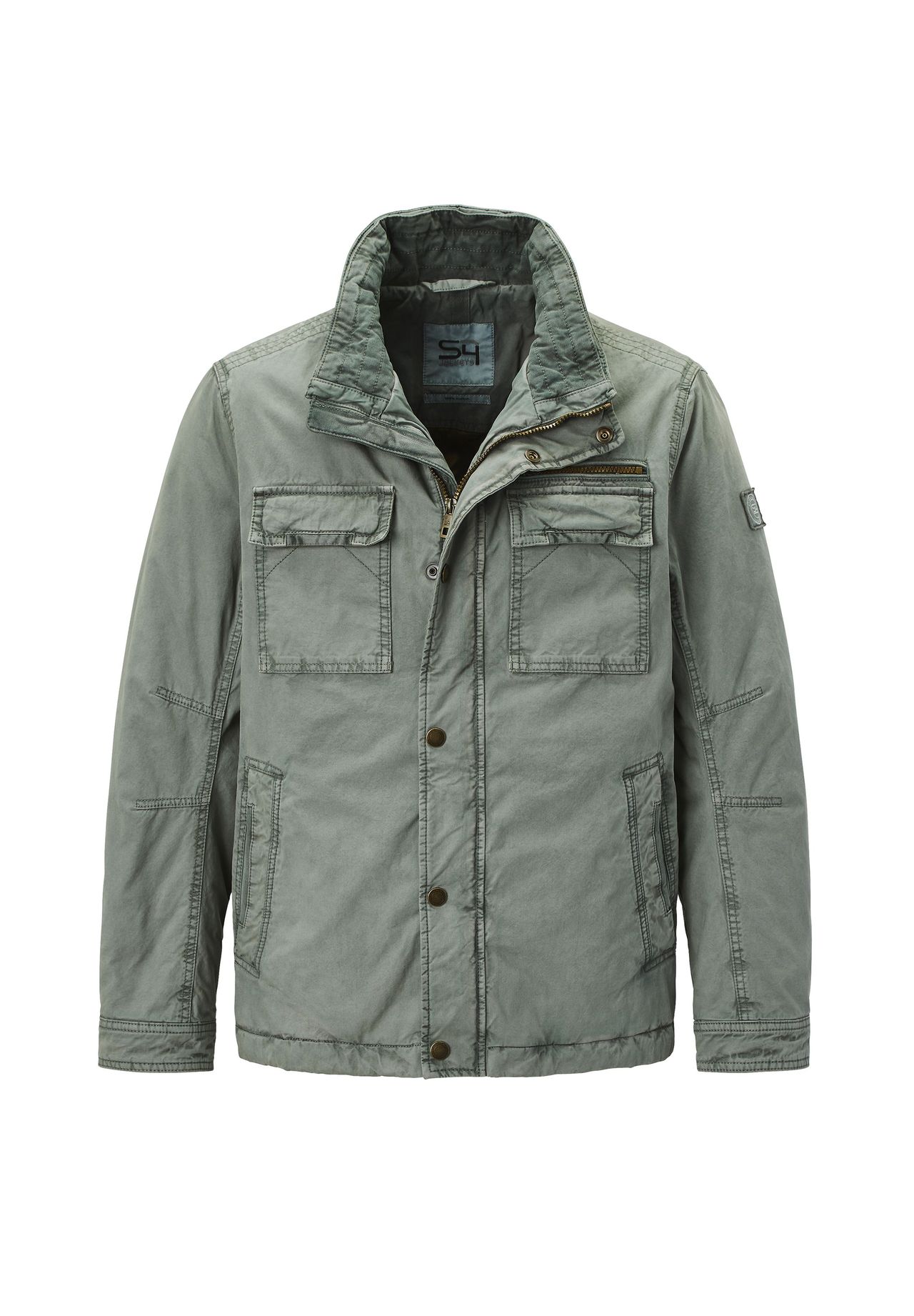 

Хлопковая куртка с функциональным карманом Brainstorm S4 JACKETS, цвет Monument