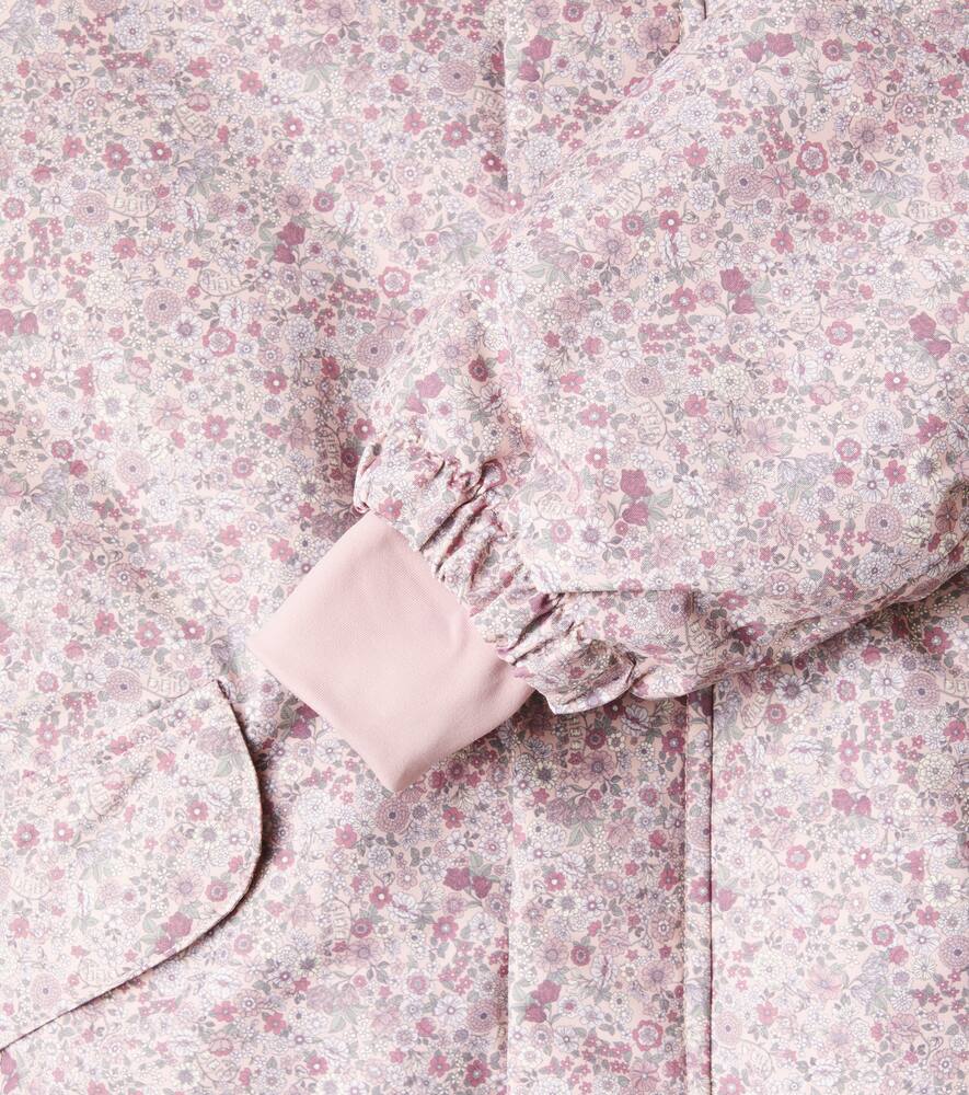 Мико утепленный комбинезон с цветочным принтом Wheat, Rose Dust Flowers — фото 2