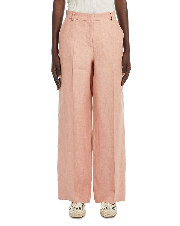 

Уикенд 2 Malizia Льняные Брюки Weekend Max Mara, розовый