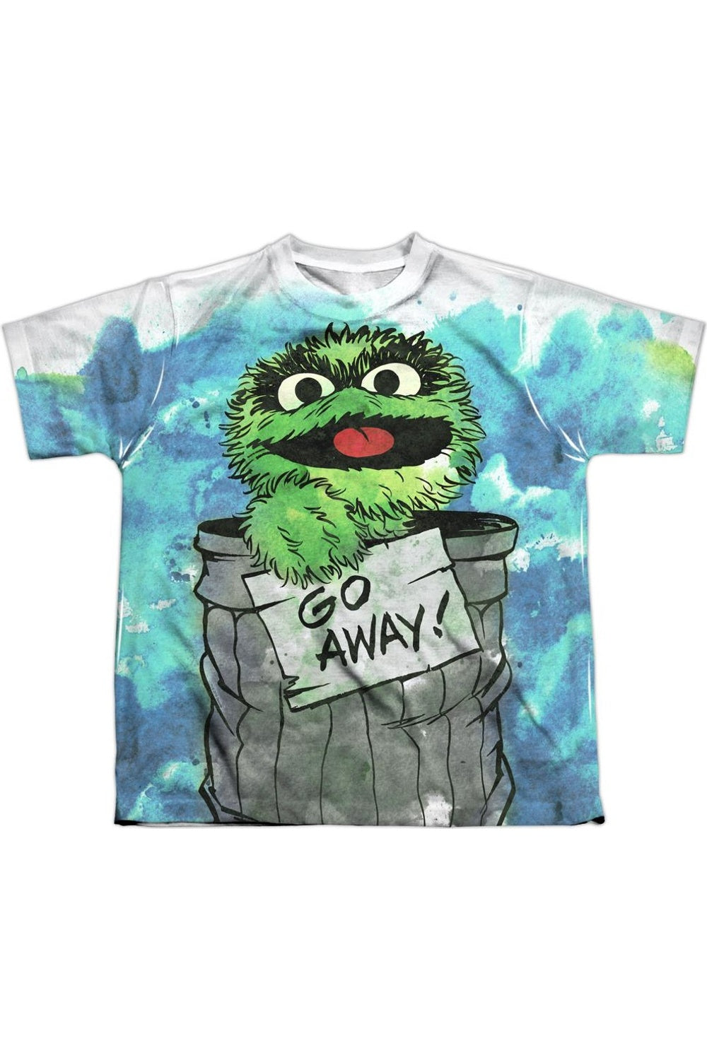 

Футболка с коротким рукавом Sesame Street Can It для детей Gildan, белый