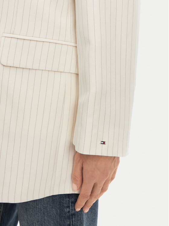 Куртка свободного кроя WW0WW46167 Tommy Hilfiger, бежевый — фото 4