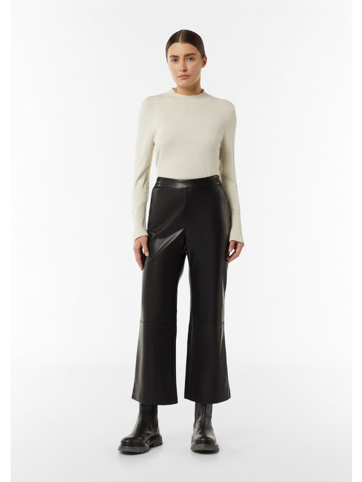 

Тканевые брюки comma Hose 7/8, черный