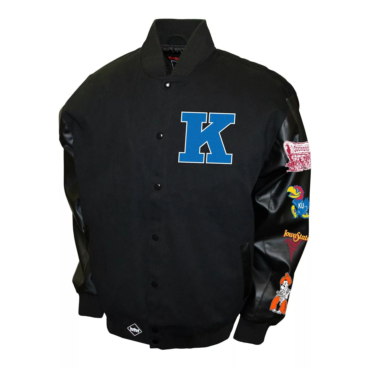 

Мужская памятная куртка Kansas Jayhawks Big 8