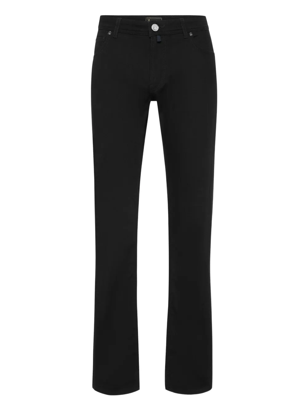 

Джинсы с пятью карманами и вышивкой Billionaire, черный