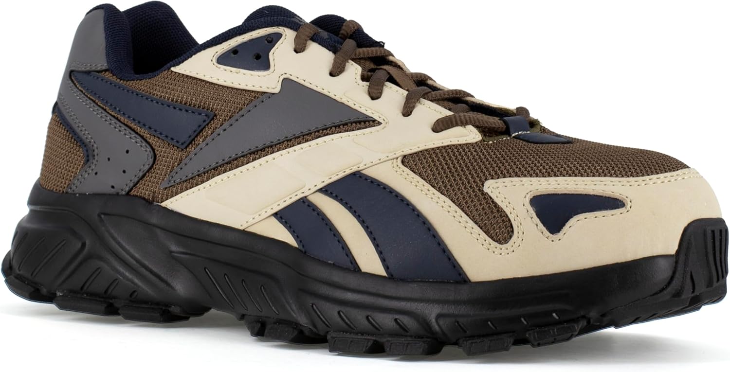 

Мужские рабочие строительные кроссовки Reebok Hyperium Composite, синий/коричневый/песочный