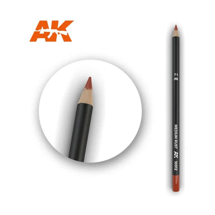 

Карандаш для выветривания средней ржавчины, Weathering Pencils (AK-Interactive)
