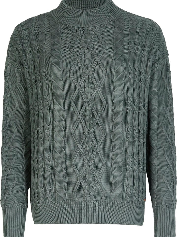 

Пуловер O'Neill Pullover Cable Knit, зеленый
