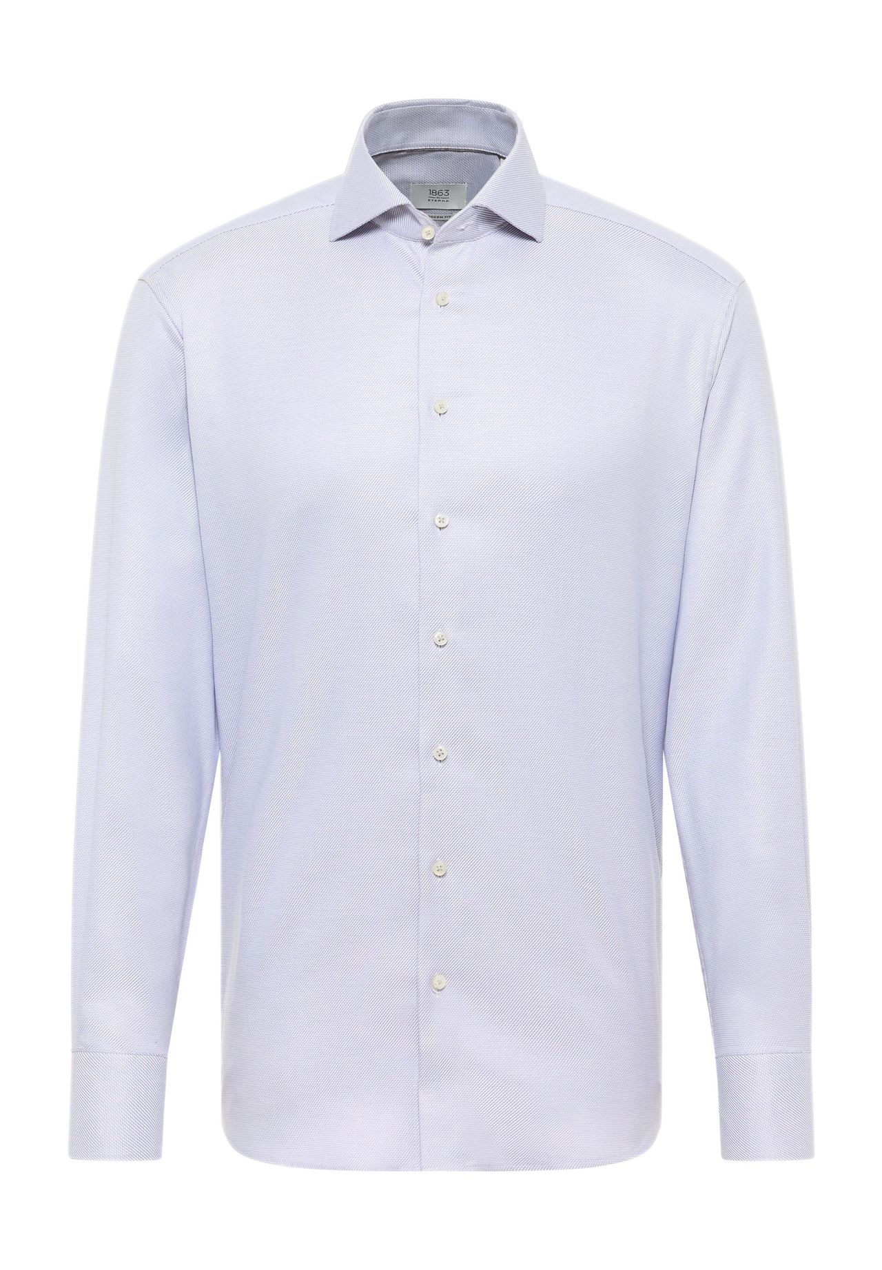 

Хлопковая рубашка MODERN FIT ETERNA, серебряный