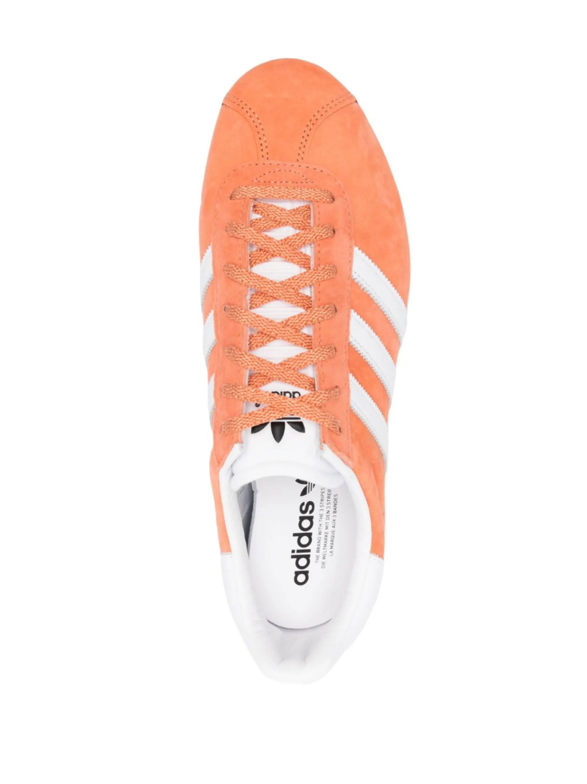 Кеды Gazelle 85 Adidas, оранжевый — фото 4