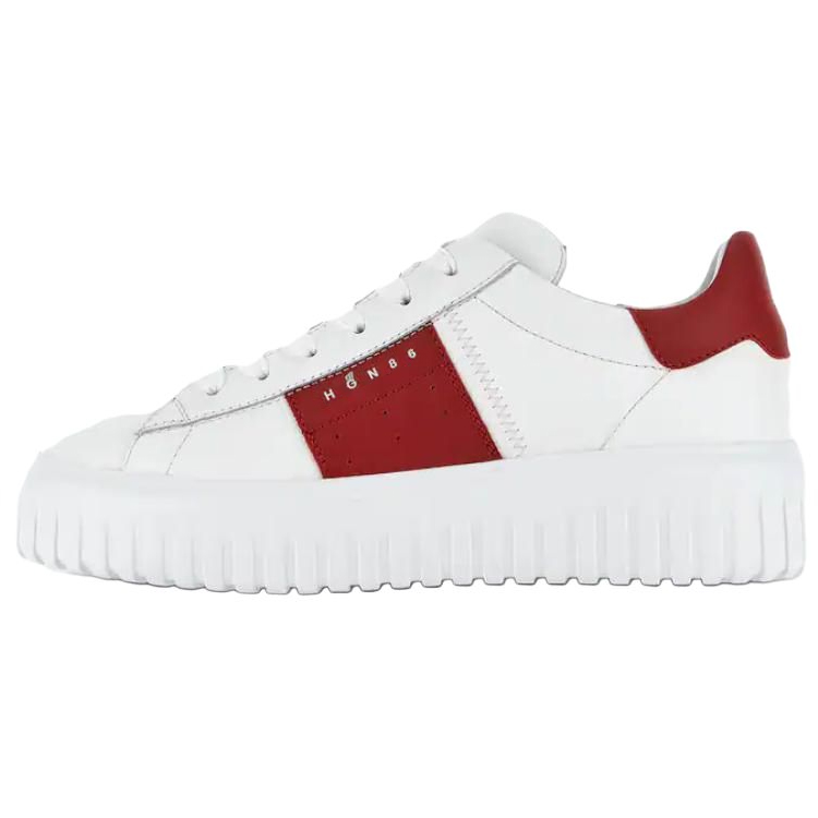

HOGAN Низкие повседневные кроссовки H Stripes, красные, мужские
