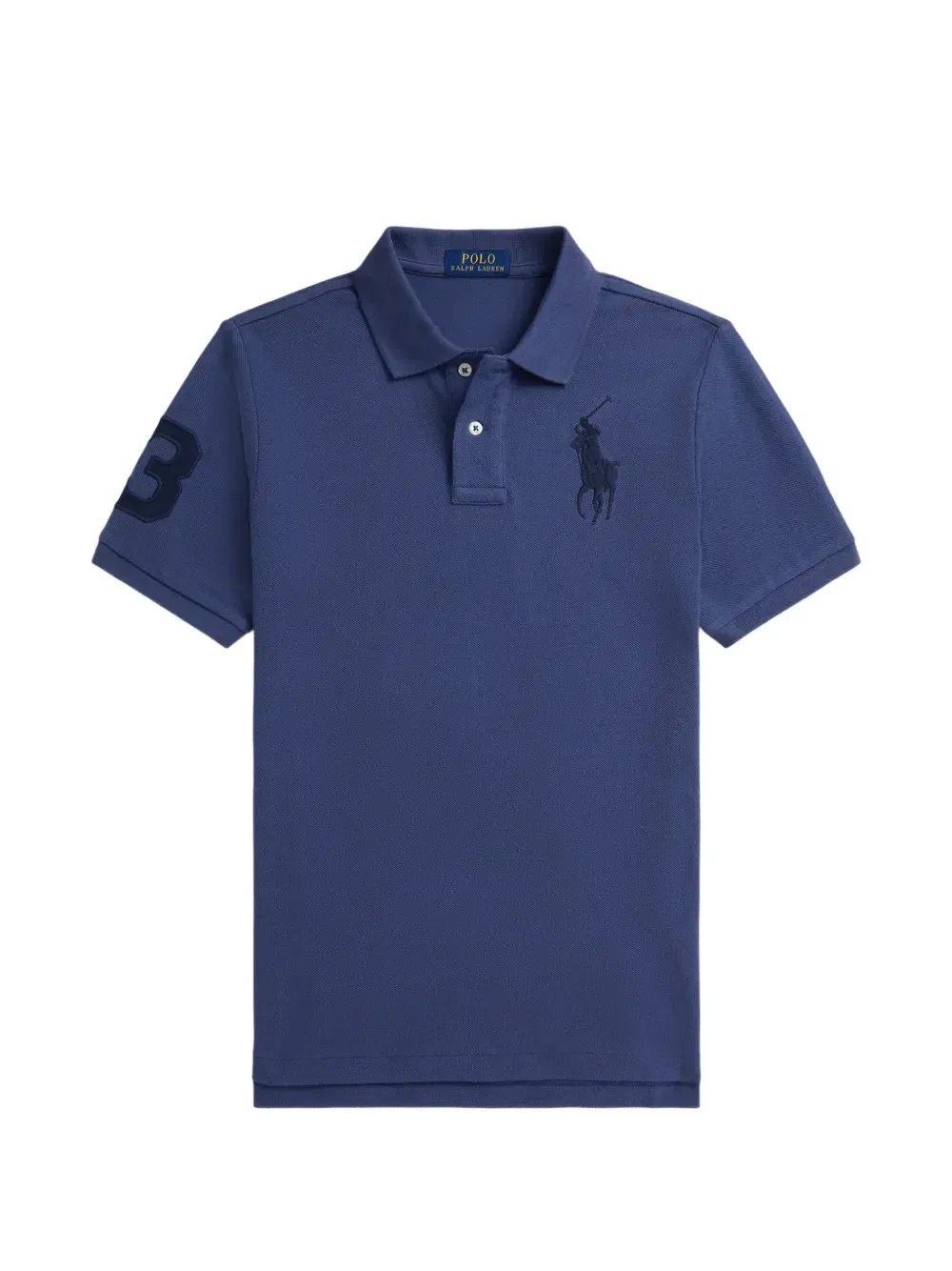 Рубашка поло Big Pony Polo Ralph Lauren Kids, синий