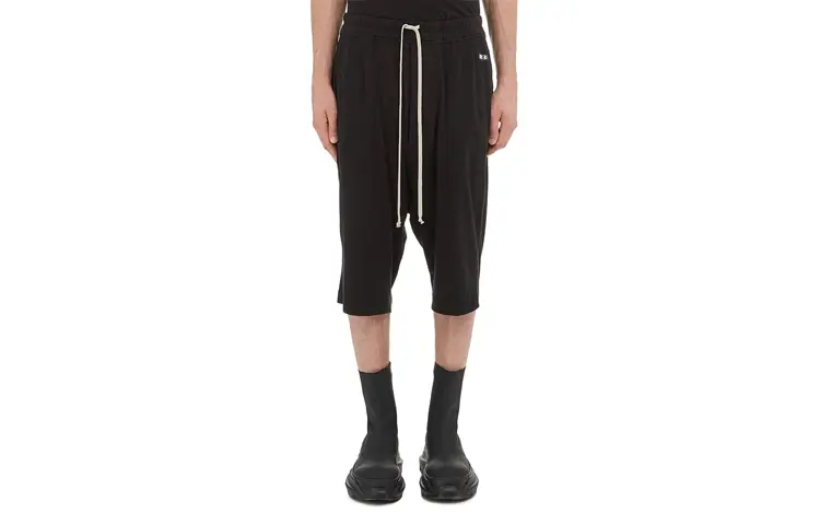 

Повседневные шорты мужские черные Rick Owens Drkshdw, черный