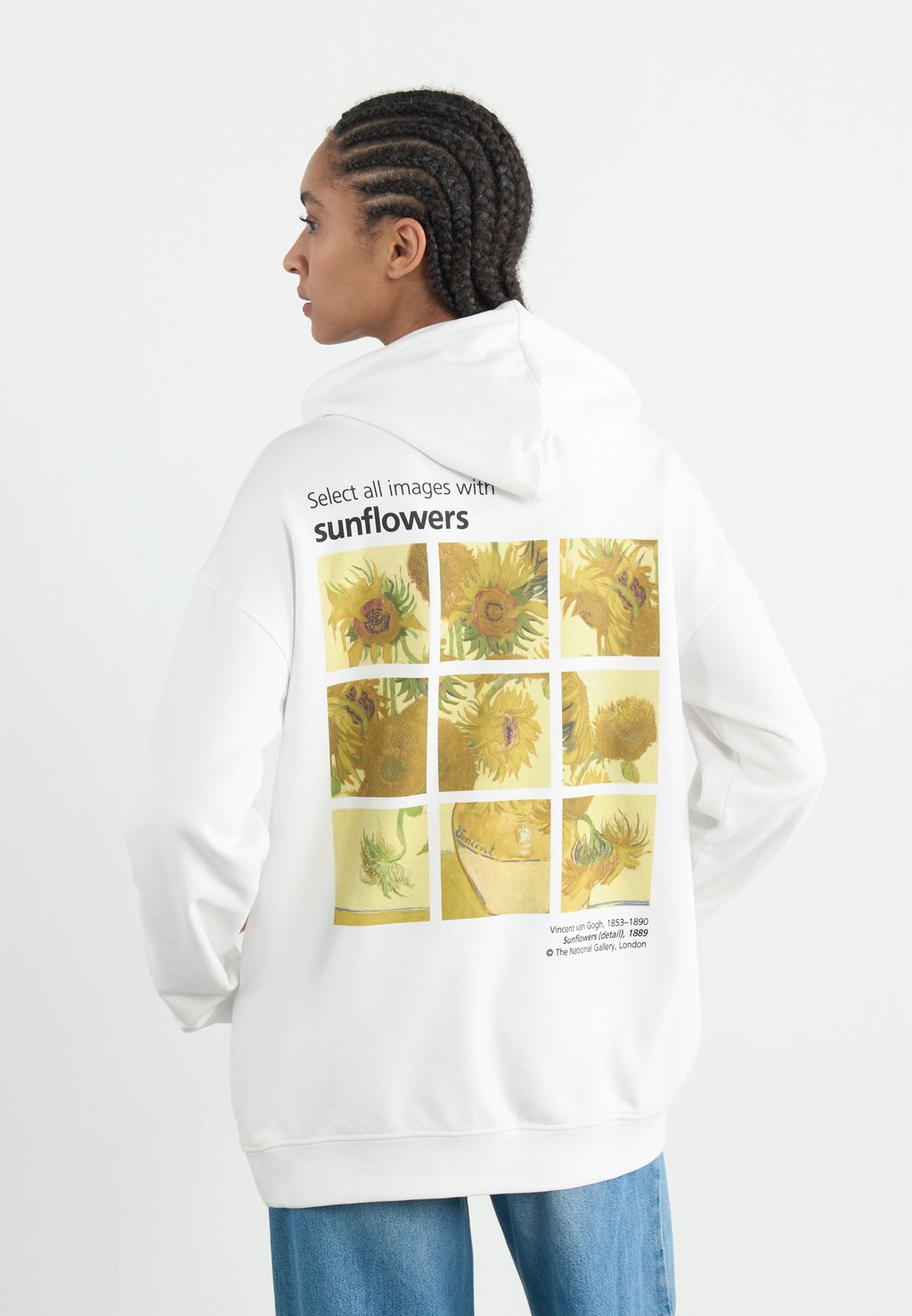 

Толстовка с капюшоном UNISEX YOURTURN, белый
