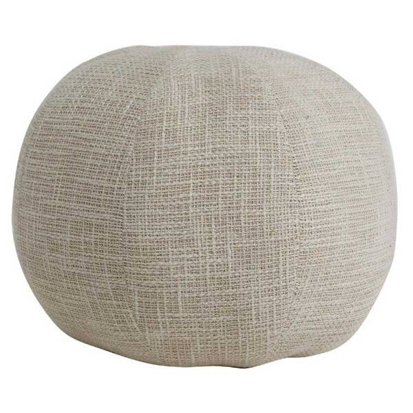 

Подушка PTMD Collection Sanah, 40x40x40 см, кремово-белый