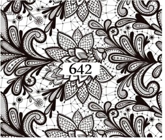 

Водные наклейки для ногтей - №642, Raisin