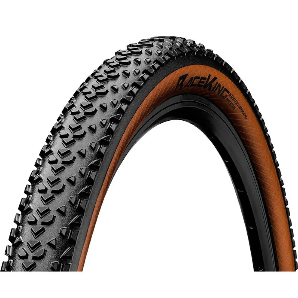 

Шина для горного велосипеда Continental Race King Protection BlackChili Tubeless 27.5´´ x 2.20, черный