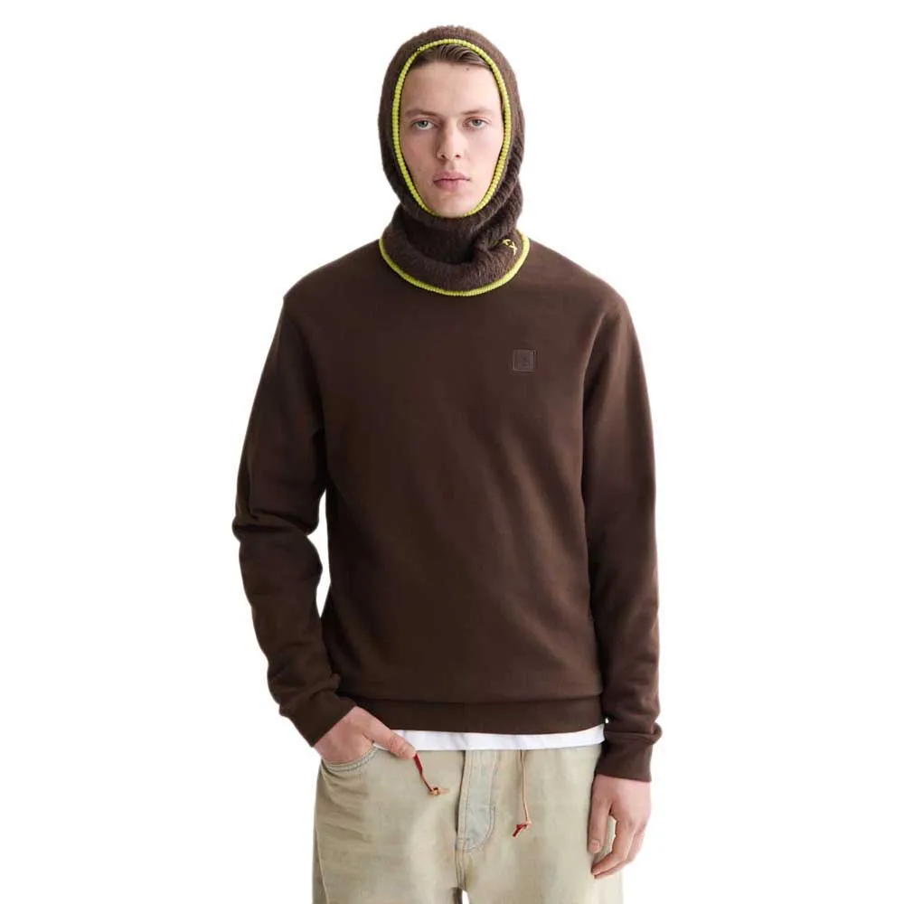 

Толстовка Scotch & Soda Regular Fit Logo, коричневый