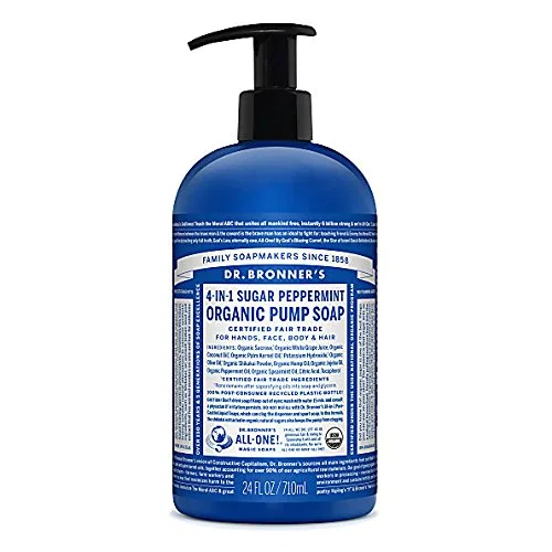 Жидкое мыло Dr. Bronner's Shikakai Spearmint Peppermint, 709 мл Dr. Bronner'S