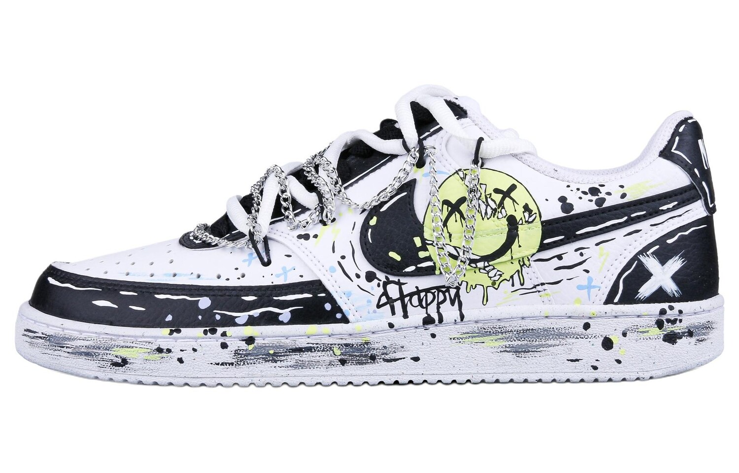 

Мужские кроссовки для скейтбординга Nike Court Vision 1, Black