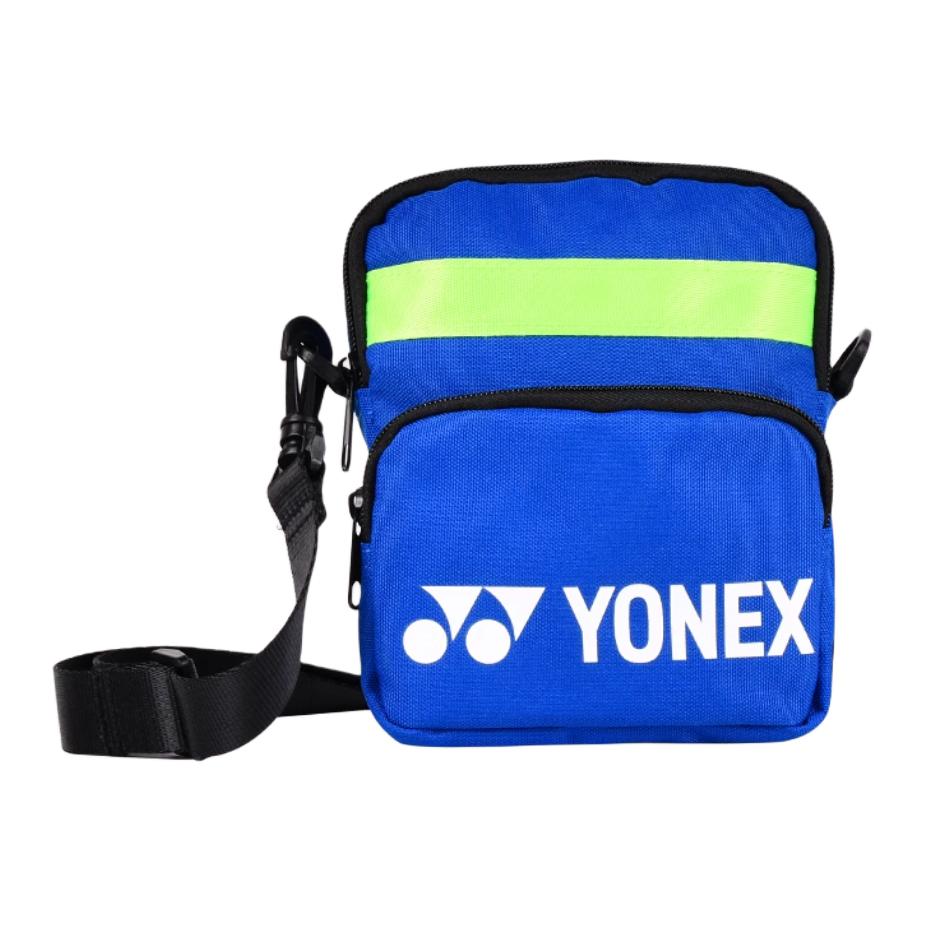 

Сумка для ракетки для бадминтона через плечо унисекс YONEX, темно-синий