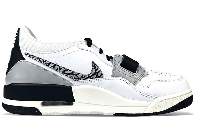 Кроссовки Jordan Legacy 312 Vintage Basketball Shoes Men Mid-top White, белый — фото 2