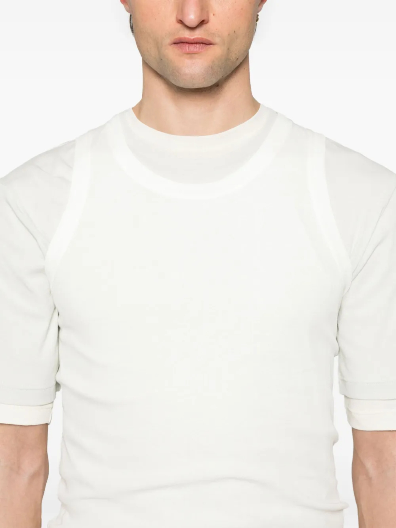 Комплект из Jil Sander + футболка с короткими рукавами (набор из трех), белый — фото 4