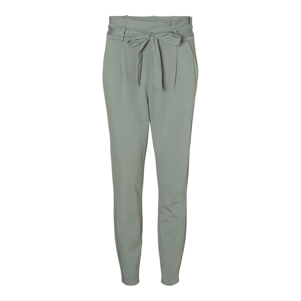

Брюки Vero Moda Loose Paperbag, зеленый