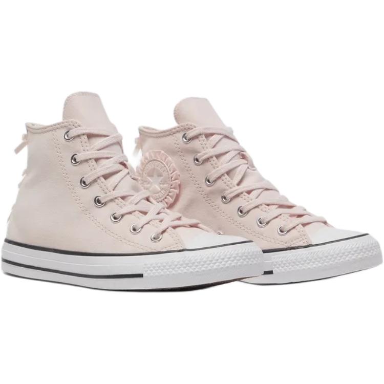 Converse All Star Abrasion Resistant Высокие Детские Повседневные Кроссовки Розовые — фото 3