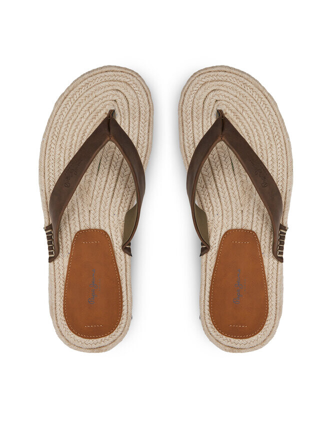 

Шлепанцы на пальцах Pepe Jeans Chancletas Sunset Island, коричневый
