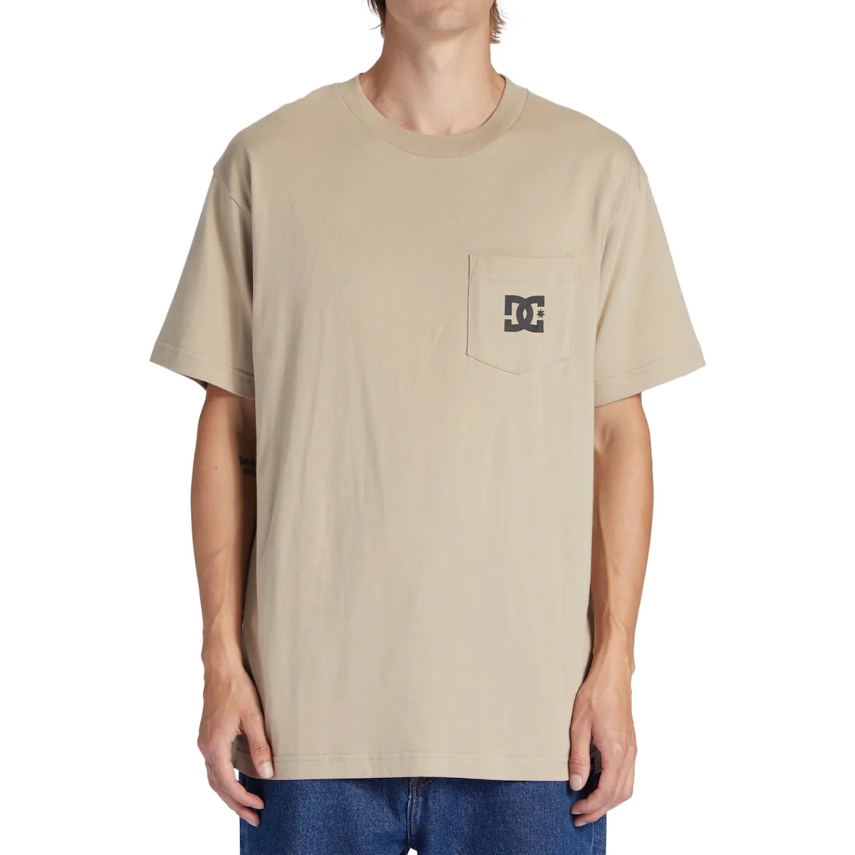 

Футболка мужская DC Star DC Shoes, бежевый