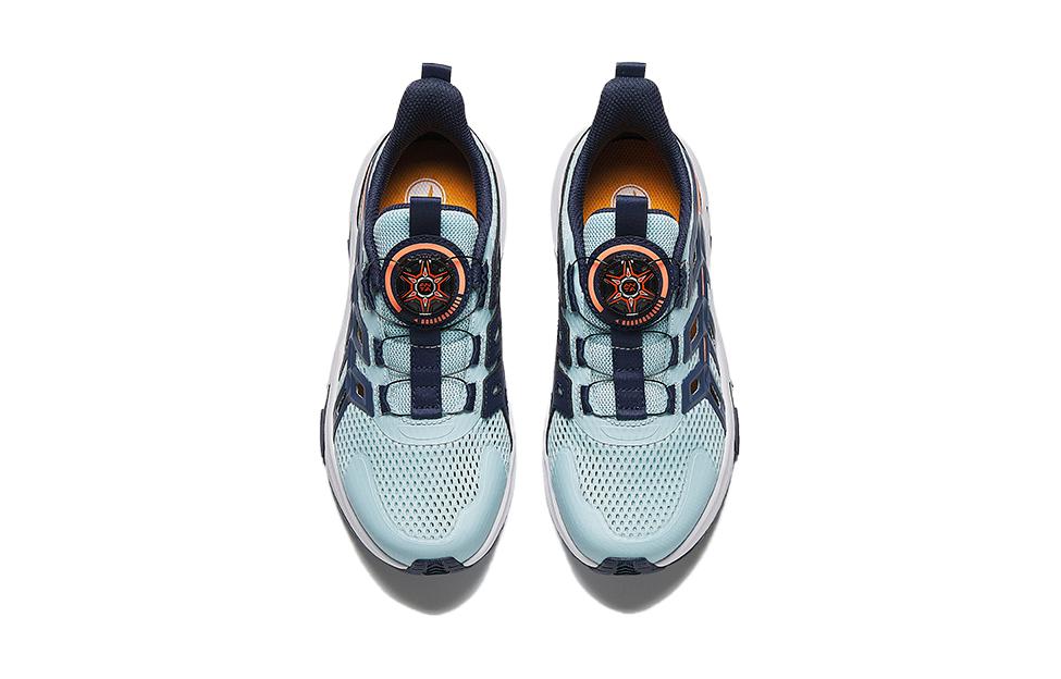 Износостойкие дышащие детские сандалии Light Steel Blue для подростков Antakids, Light Steel Blue/New Ink Blue — фото 3
