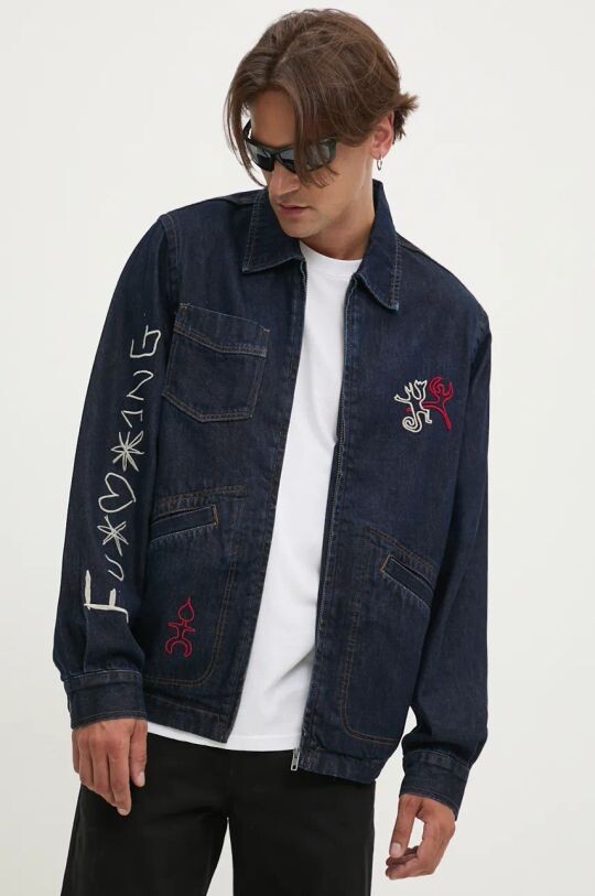 

Джинсовая куртка AARON Desigual, темно-синий
