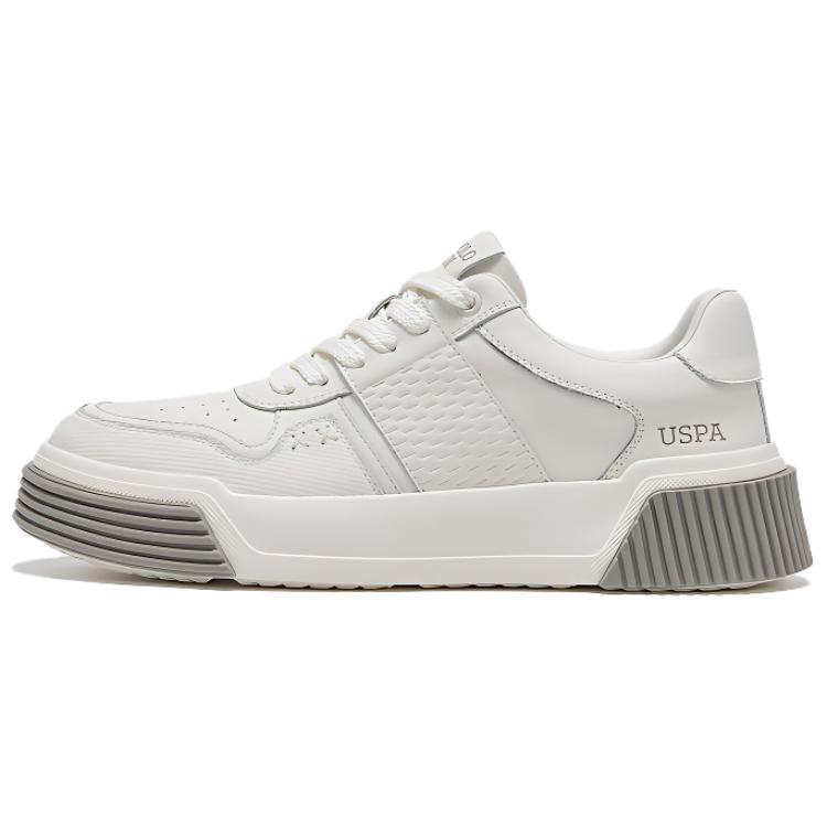 

U.S. POLO ASSN. Мужские скейтерские кроссовки белые, цвет White