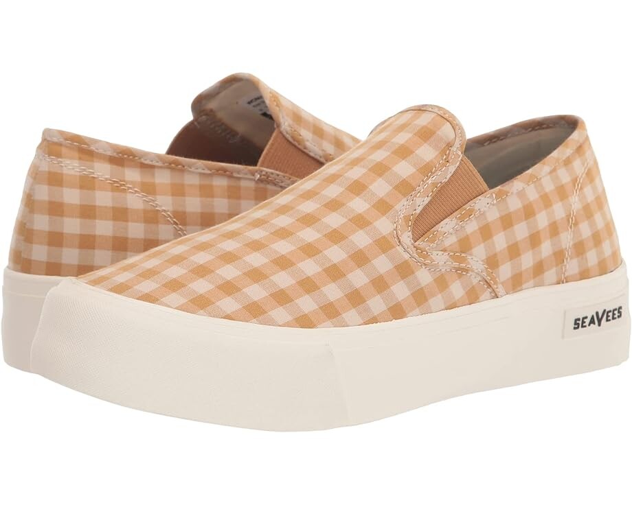 

Кроссовки SeaVees Baja Slip-On Platform W, цвет Mustard