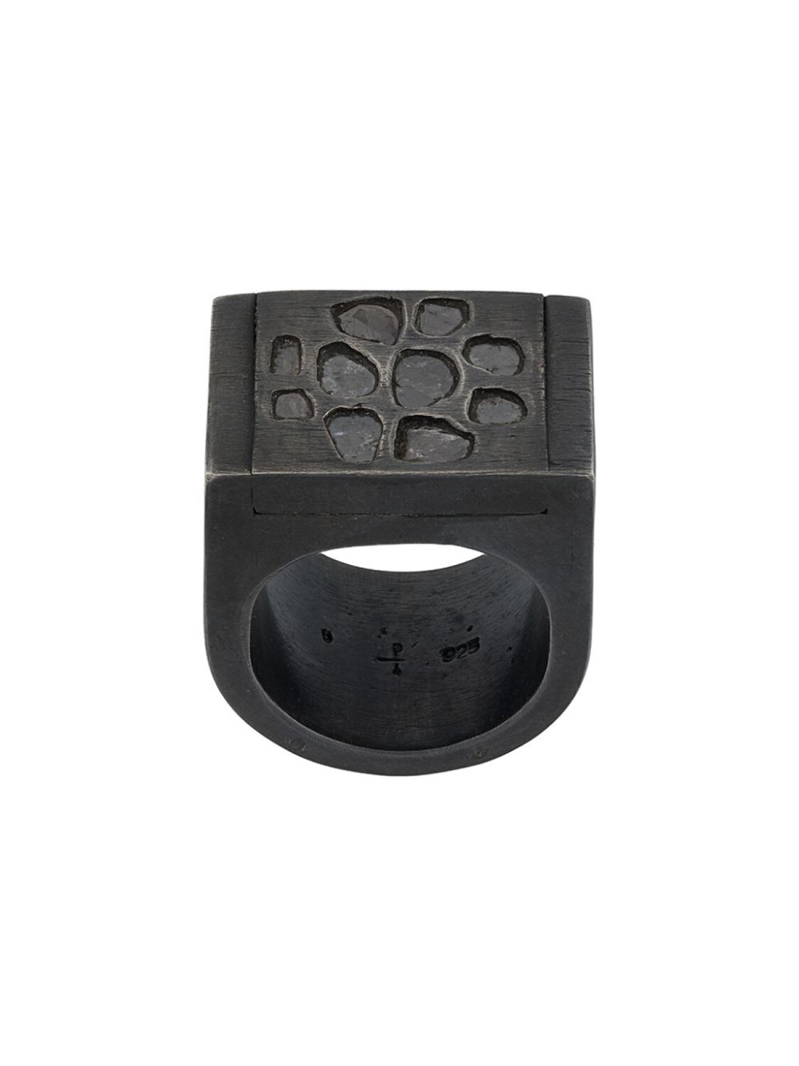 

Кольцо Kadia Mega Pavé Parts of Four, серебряный