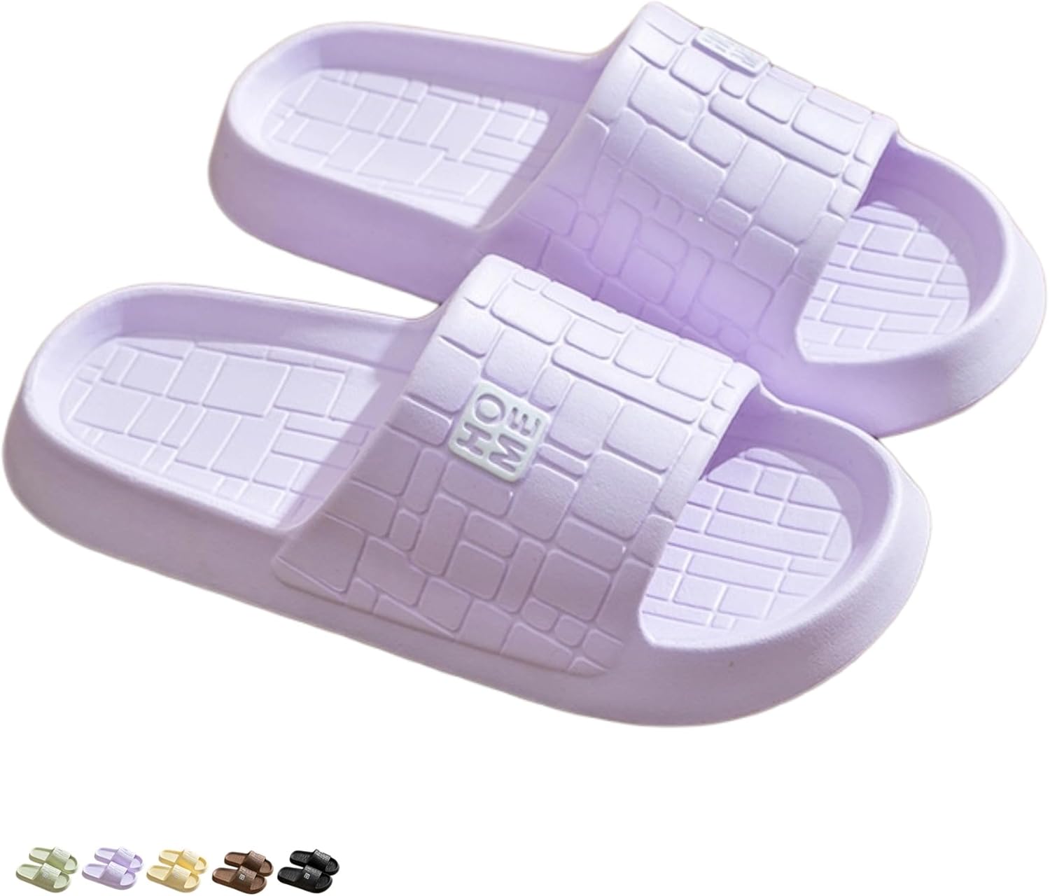 

Домашние сандалии iwhgrmp, пляжные сандалии, сланцы с шахматным узором для мужчин и женщин, летние сандалии, нескользящие шлепанцы для душа, открытый носок, толстая подошва, домашняя обувь, тапочки для ванной, фиолетовый