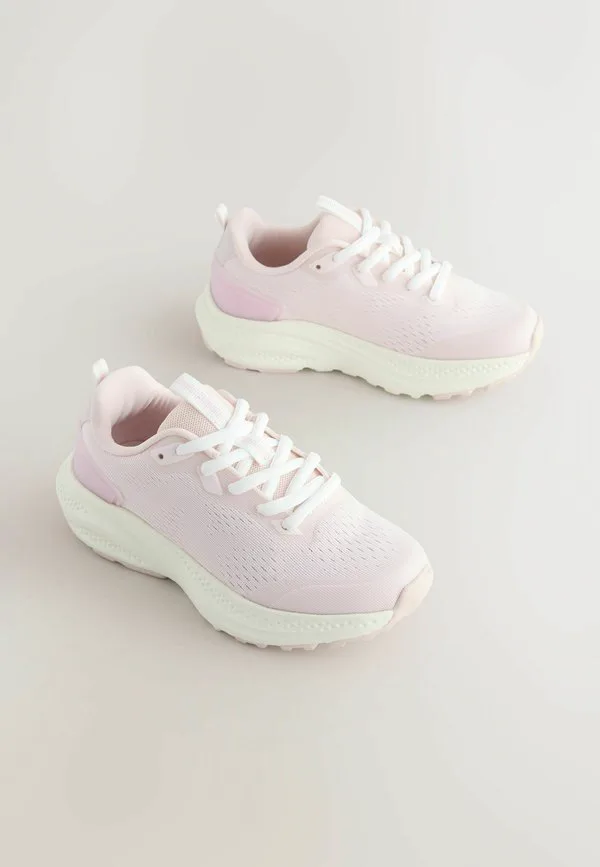Кроссовки на шнуровке стандартного кроя Next, Pink — фото 2