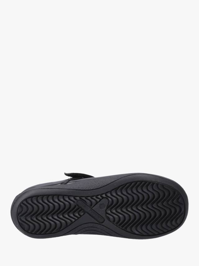 Детские школьные туфли Caitlin T-Bar Senior Custom Fit из лаковой кожи Hush Puppies, Black — фото 4