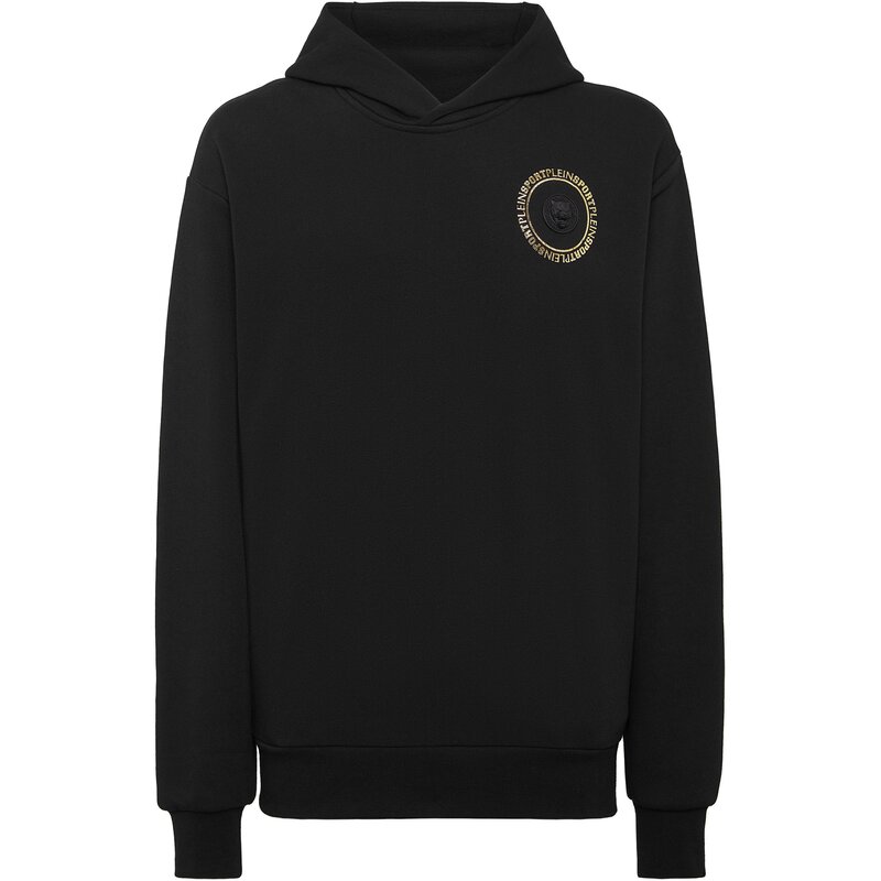 

Толстовка с капюшоном Plein Sport, черный