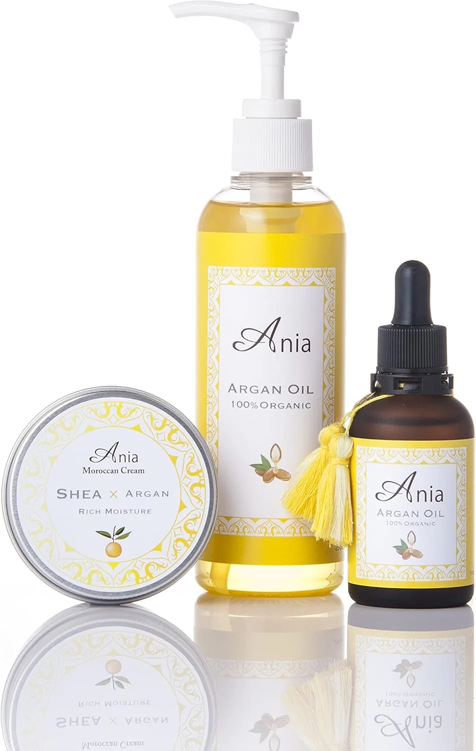 Масло для лица Ania 100% Organic Argan Oil 250 мл — фото 2