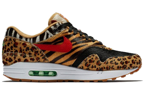Кроссовки x atmos air max 1 dlx 'animal pack' 2018 Nike, мультиколор — фото 2