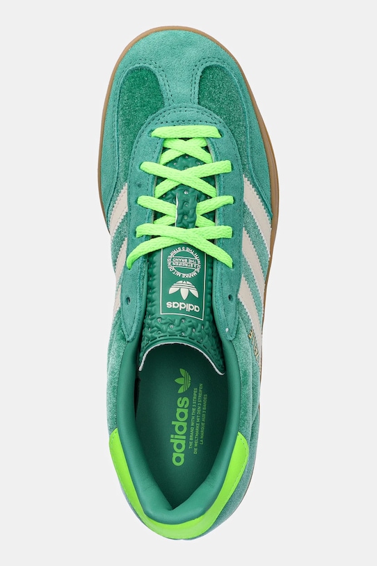 Кроссовки Gazelle Indoor Adidas Originals, зеленый — фото 4