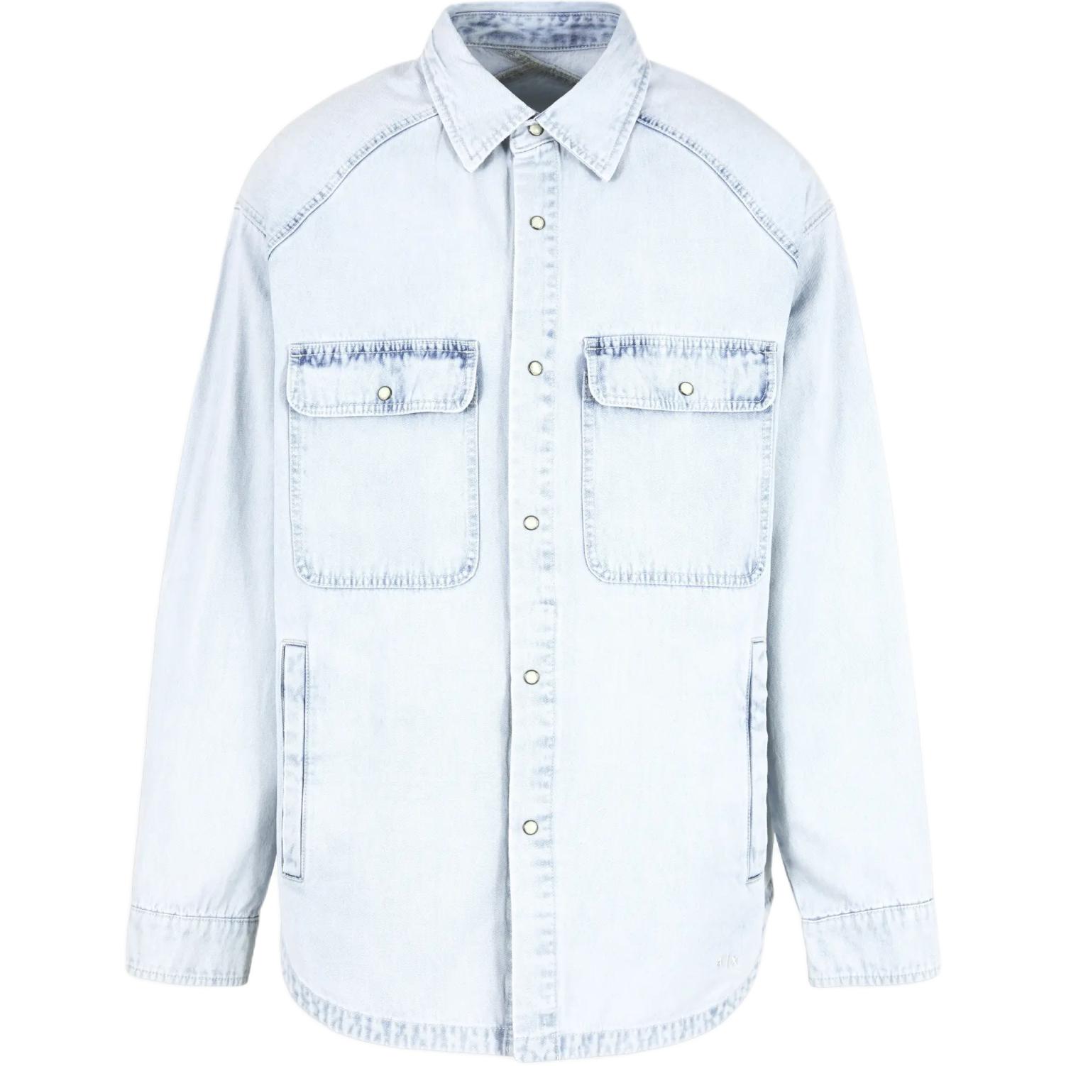 

Футболка мужская светло-голубая AE SS24 ARMANI EXCHANGE