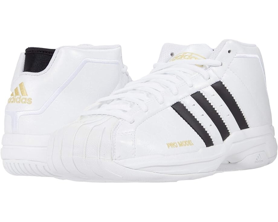 

Кроссовки Adidas Pro Model 2G, цвет Core Black/Footwear White/Core Black