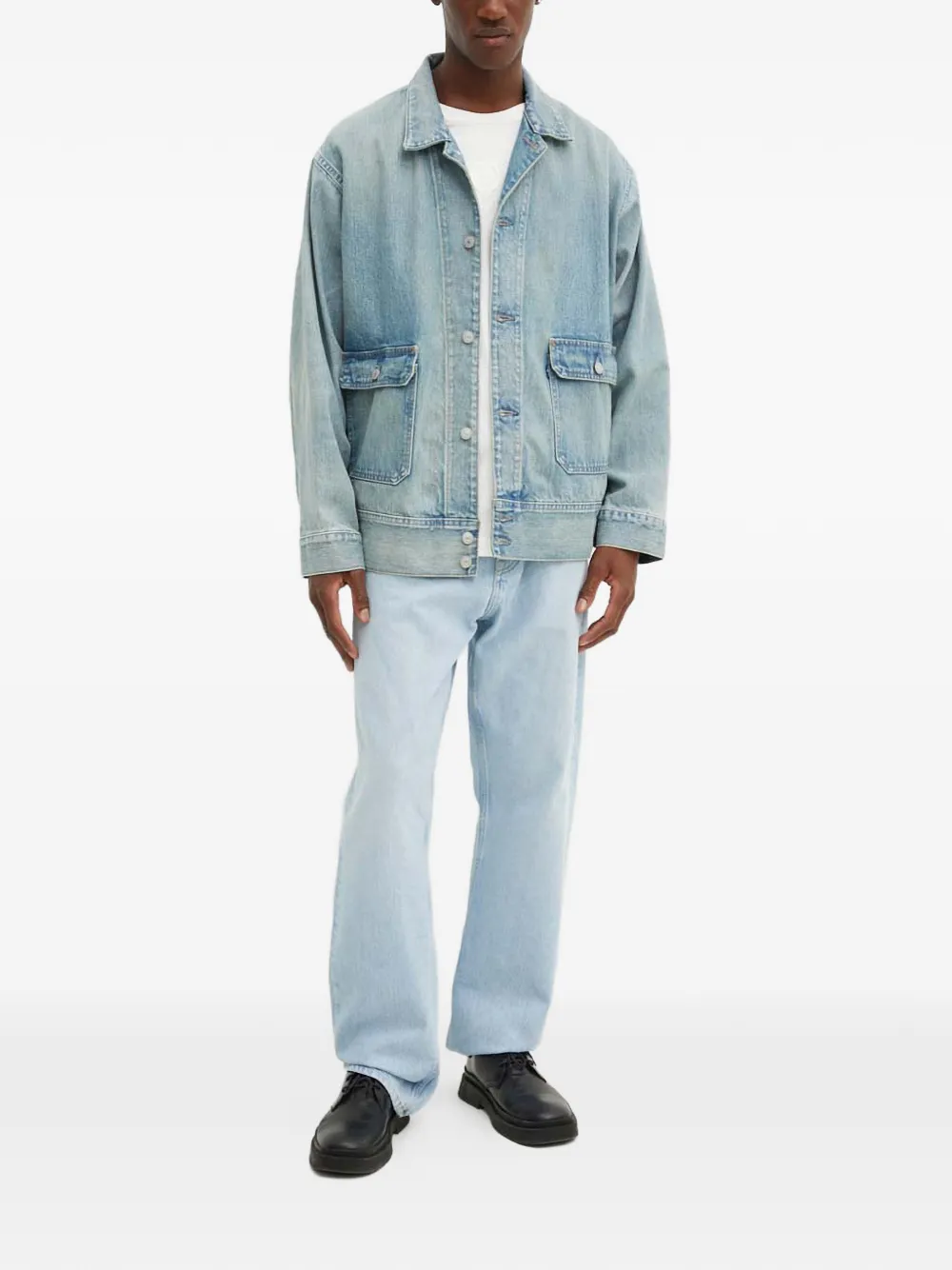 Джинсовая куртка с накладными карманами Levi'S, синий — фото 2