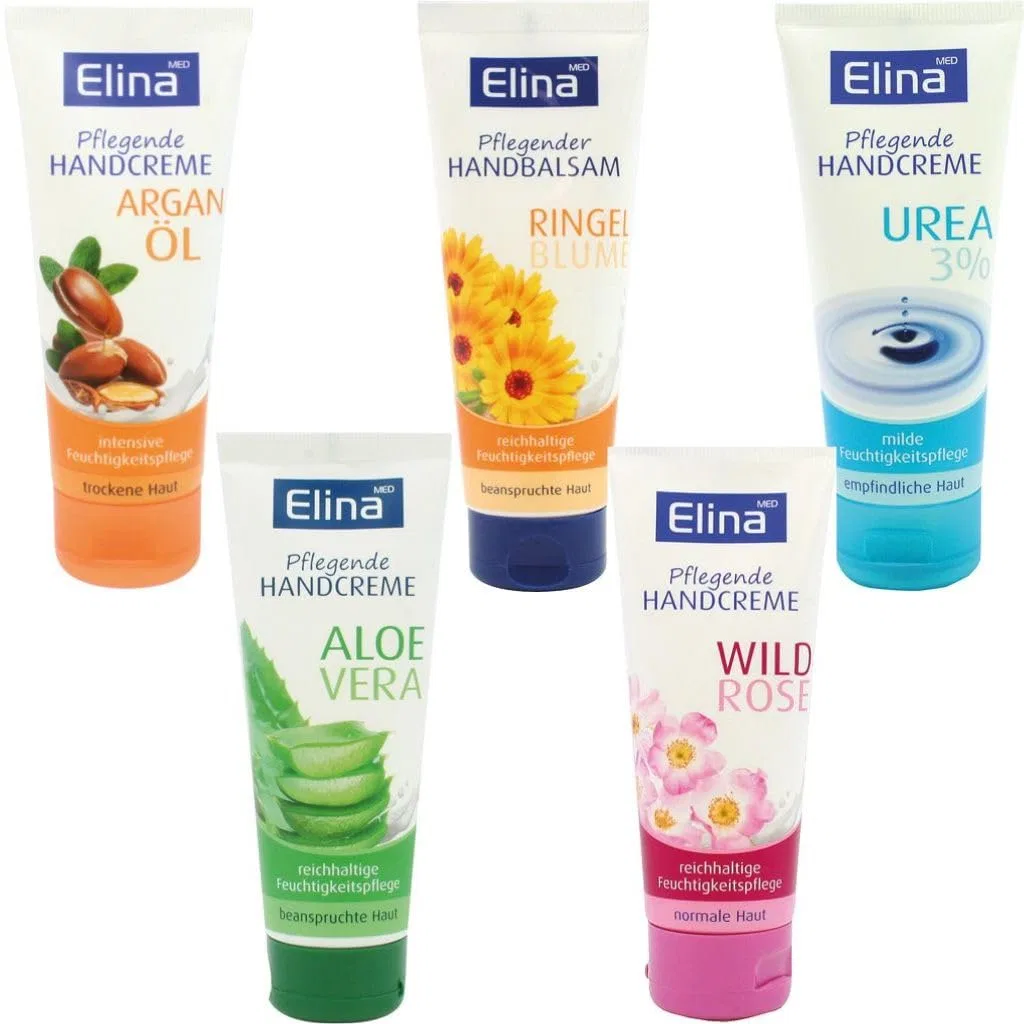 Набор из 5 кремов для рук от ELINAmed Elinamed